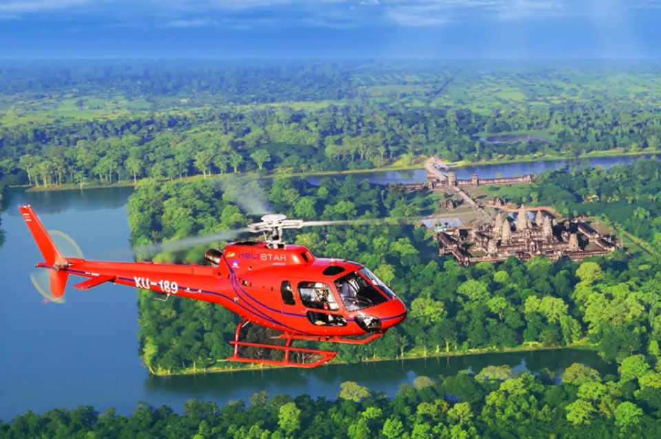 See Cambodia’s wonders from the sky